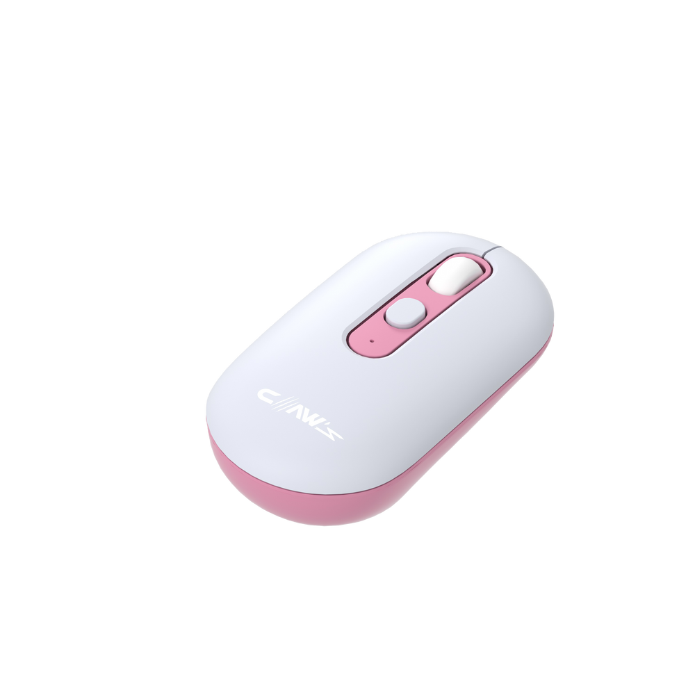 Claw’s Pastel Style Dpı Değiştirme Tuşlu Kombin Renkli Kablosuz Mouse - Buz Mavisi