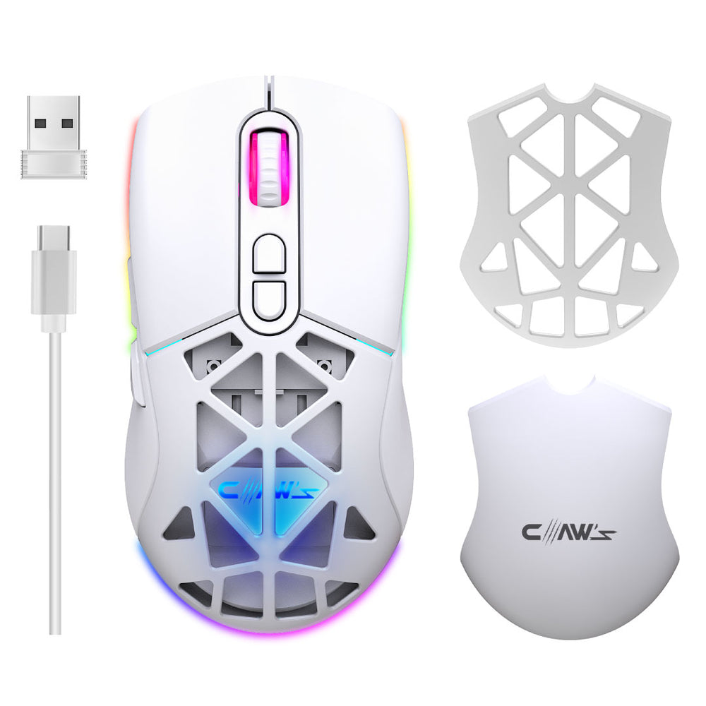 Claw's Nexus Air V1 10000 Dpi Makrolu RGB Kablosuz Gaming Mouse