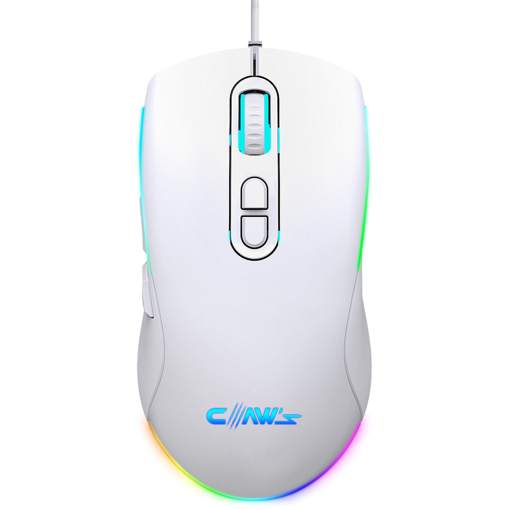 Claw's Titan X1 12800 Dpi Makrolu RGB Kablolu Gaming Mouse