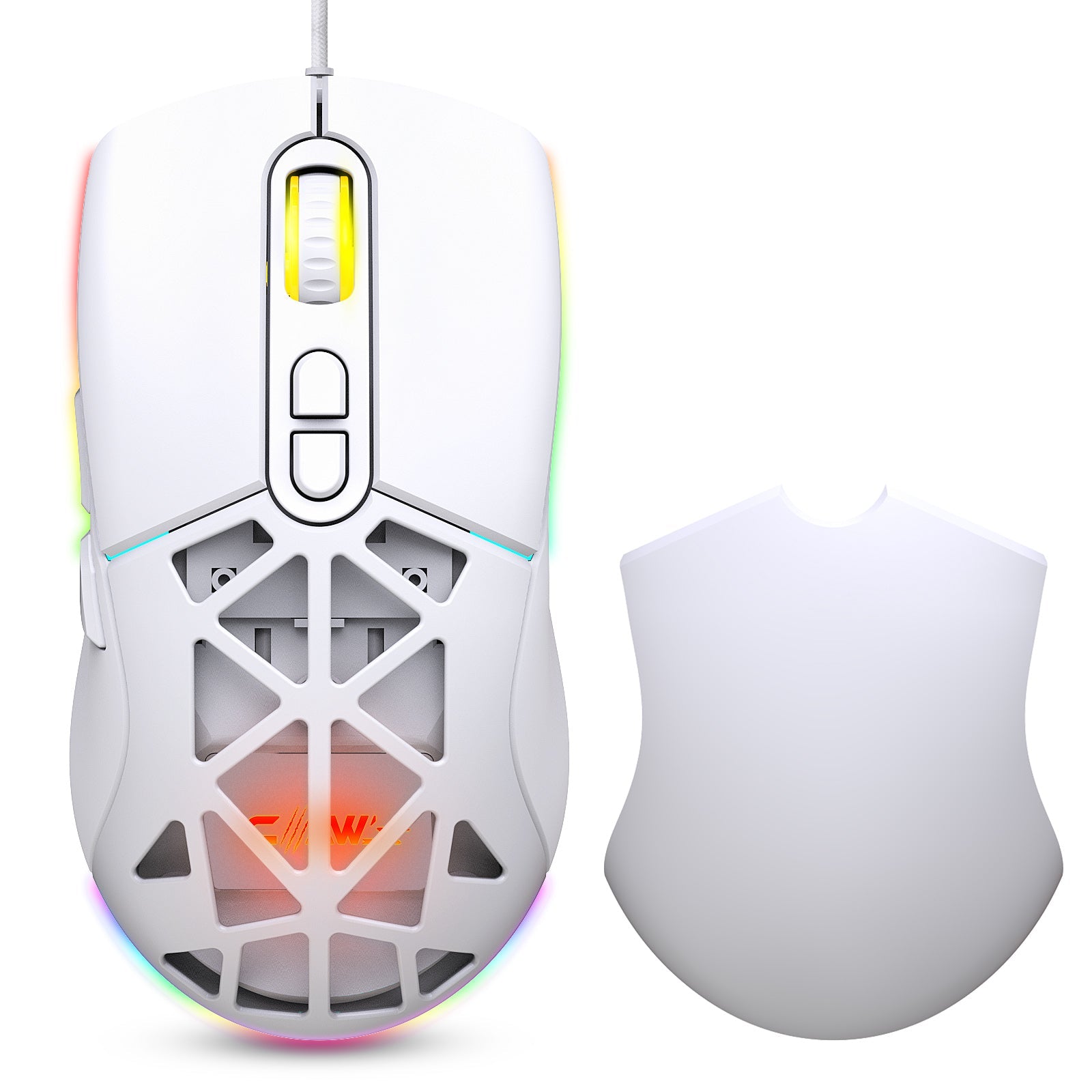 Claw's Nexus V1 12800 Dpi Makrolu RGB Kablolu Gaming Mouse