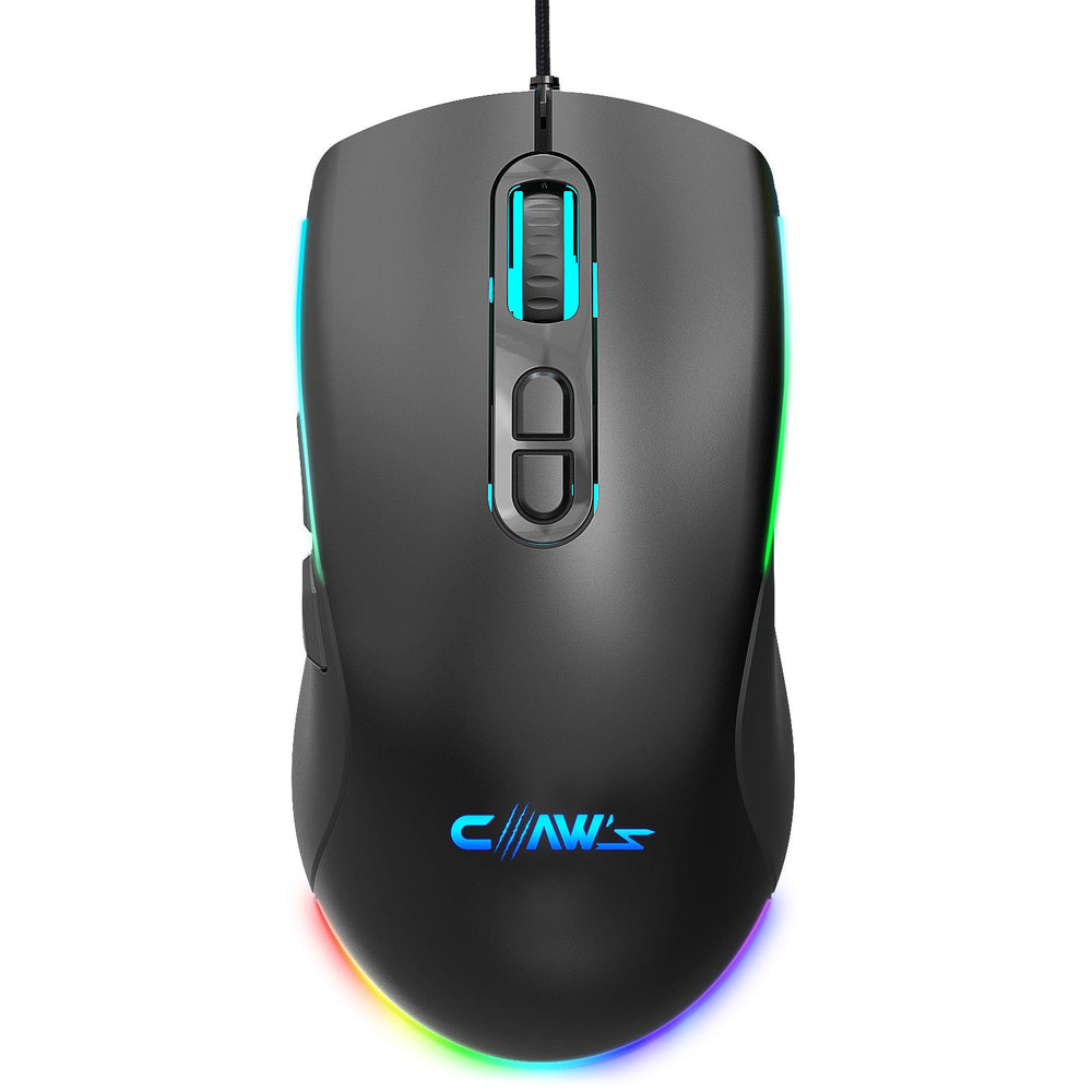 Claw's Titan X1 12800 Dpi Makrolu RGB Kablolu Gaming Mouse