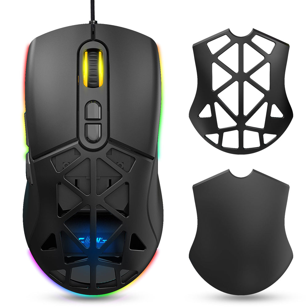 Claw's Nexus V1 12800 Dpi Makrolu RGB Kablolu Gaming Mouse