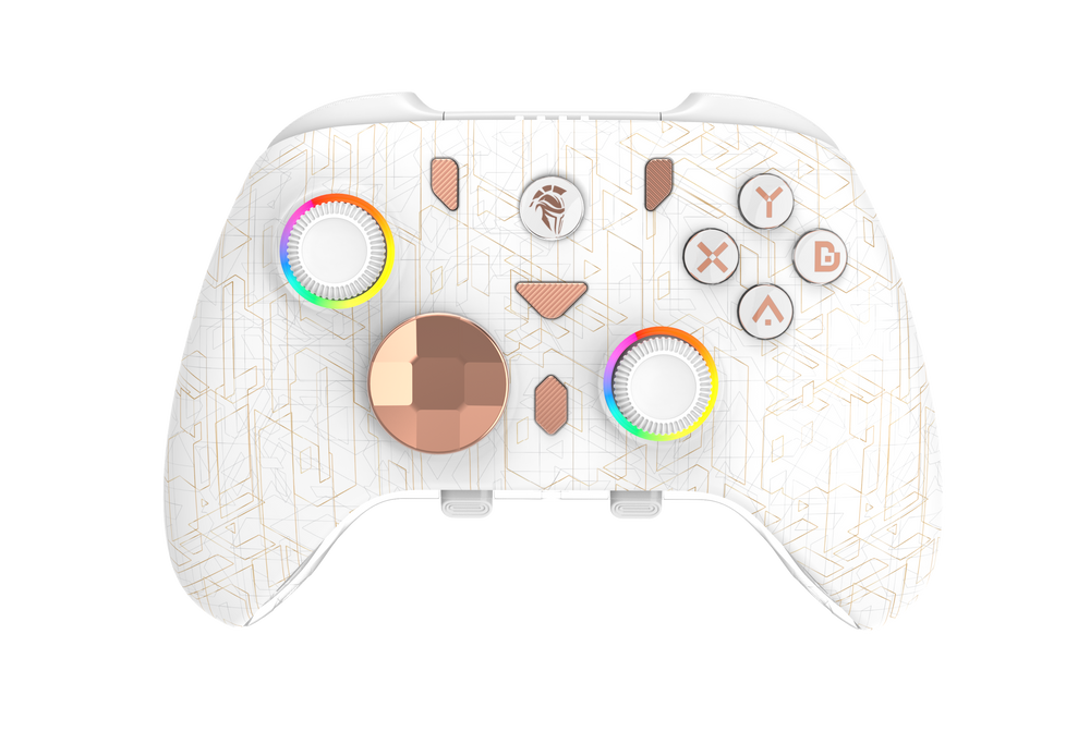 Throne Tactical Hero 2.4 GHz/BT Çift Mod - RGB - Alt ve Arka 4 Makro- Titreşim - Turbo Modlu Gamepad