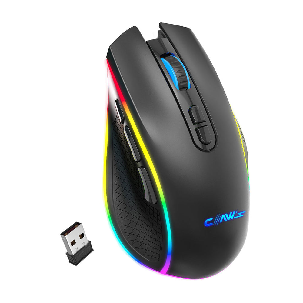 Claw's Nova Air V1 10000 Dpi Makrolu RGB Kablosuz Gaming Mouse