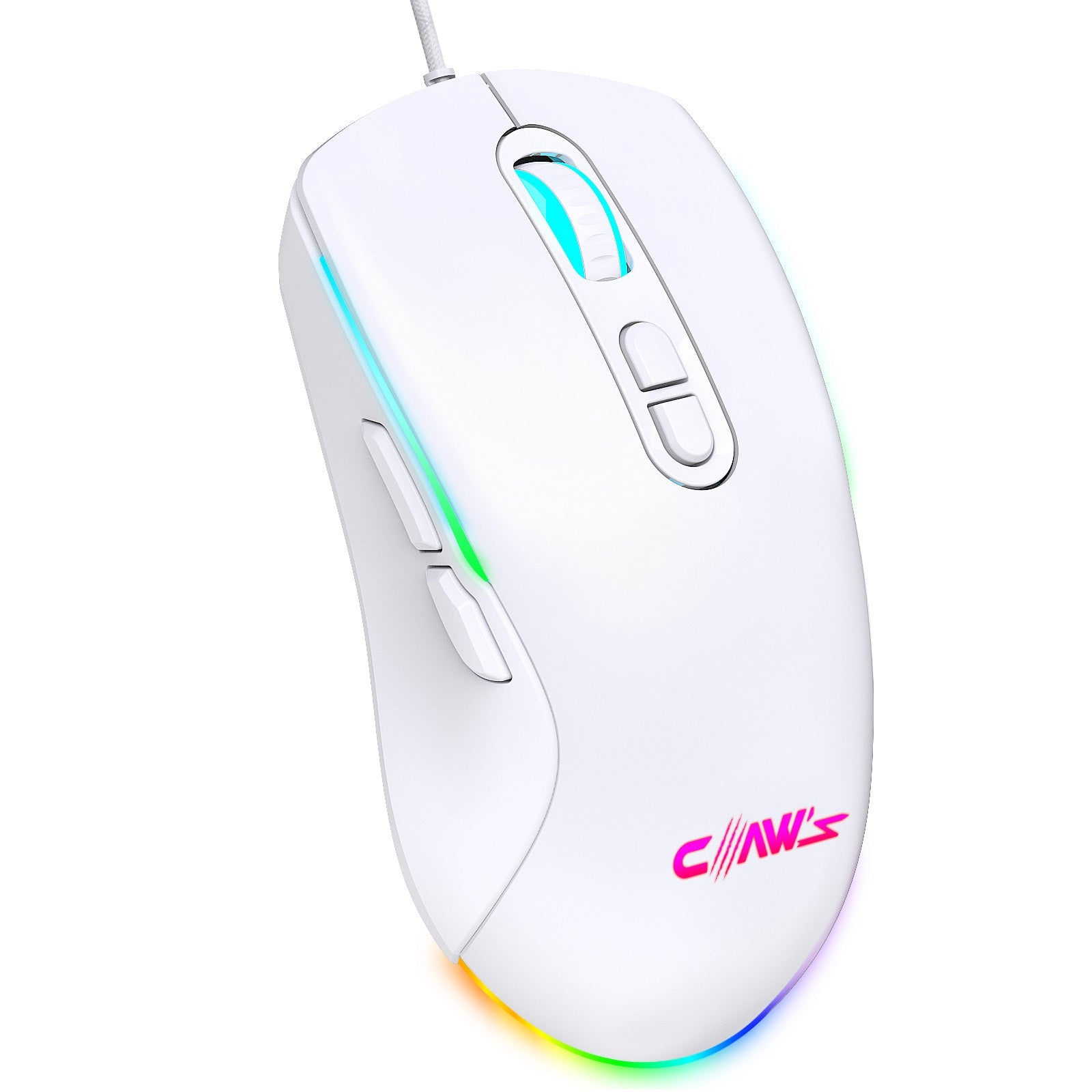 Claw's Titan X1 12800 Dpi Makrolu RGB Kablolu Gaming Mouse