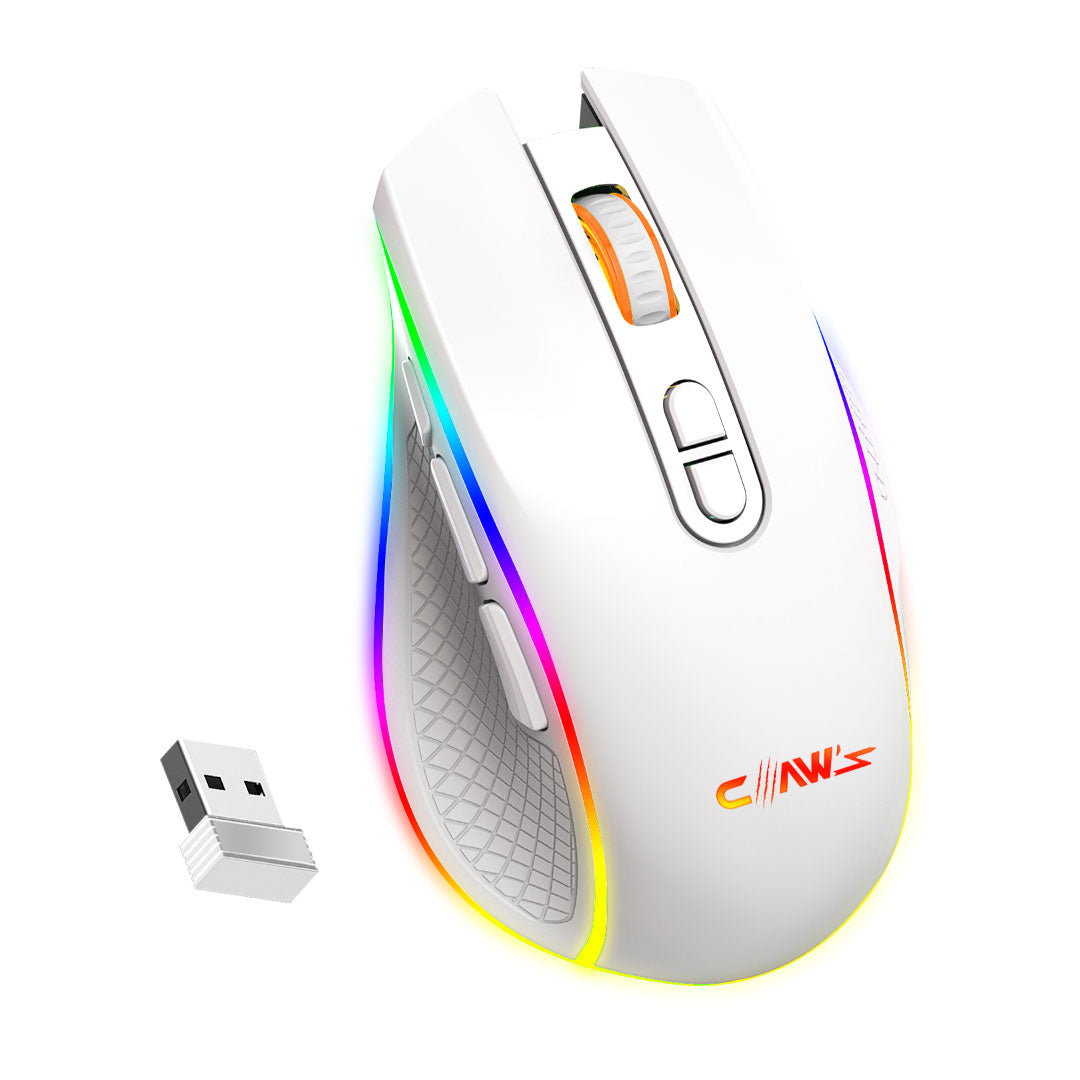 Claw's Nova Air V1 10000 Dpi Makrolu RGB Kablosuz Gaming Mouse