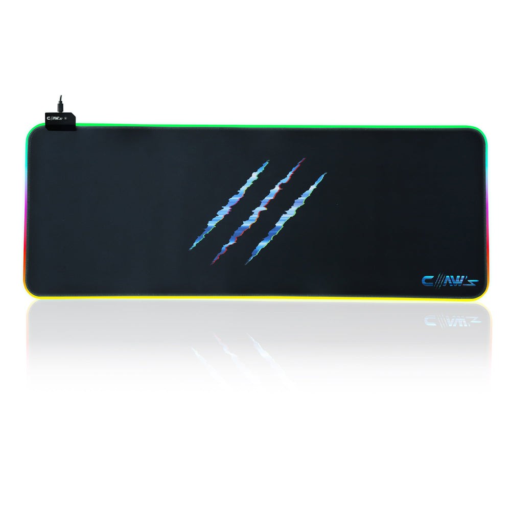 Claw's Raptor 80X30CM Mikrofiber Yüzeyli & Dikişli XL RGB Mousepad