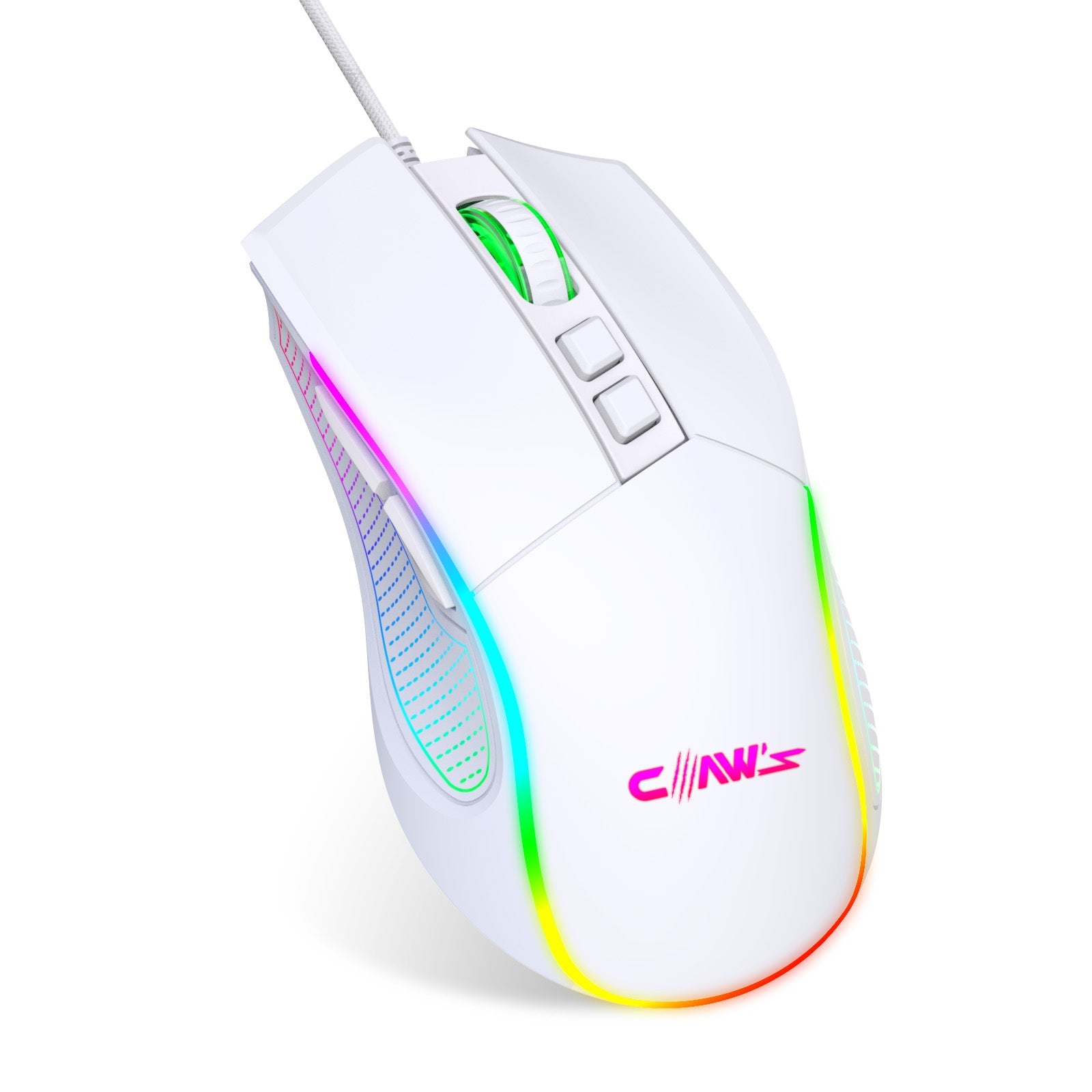 Claw's Crossfire V1 12800 Dpi Makrolu RGB Kablolu Gaming Mouse