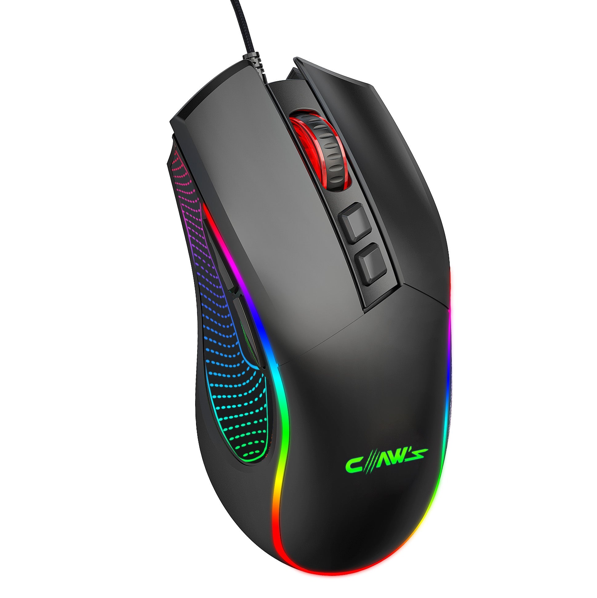 Claw's Crossfire V1 12800 Dpi Makrolu RGB Kablolu Gaming Mouse