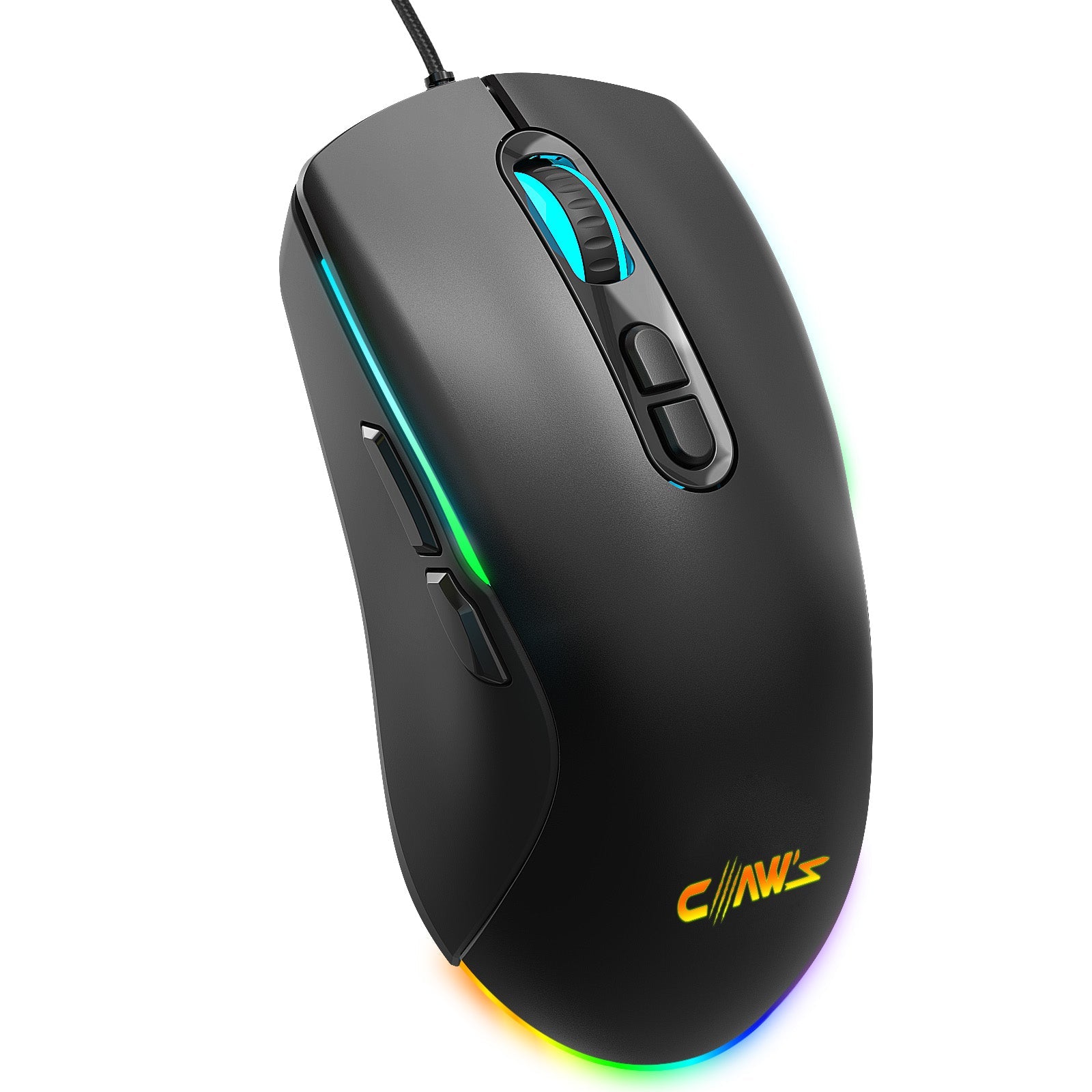 Claw's Titan X1 12800 Dpi Makrolu RGB Kablolu Gaming Mouse