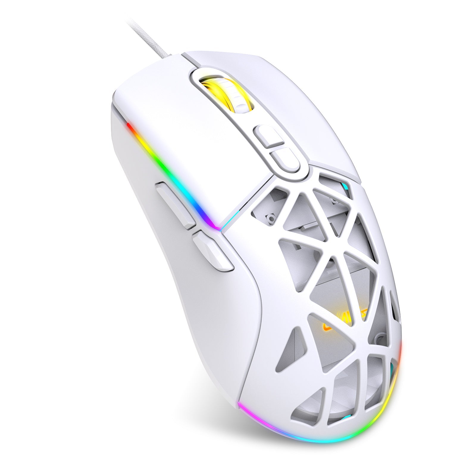 Claw's Nexus V1 12800 Dpi Makrolu RGB Kablolu Gaming Mouse