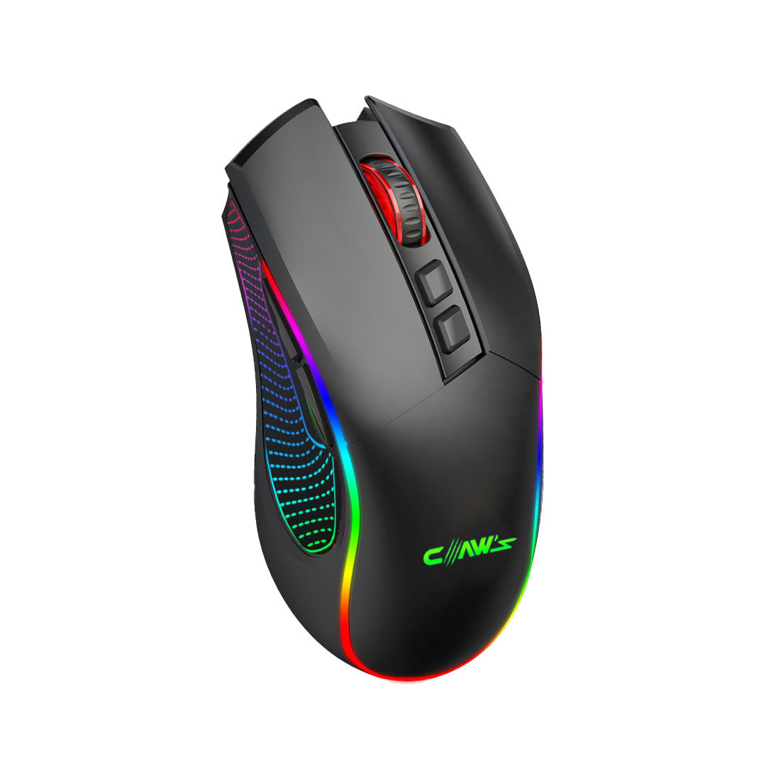 Claw's Crossfire Air V1 10000 Dpi Makrolu RGB Kablosuz Gaming Mouse