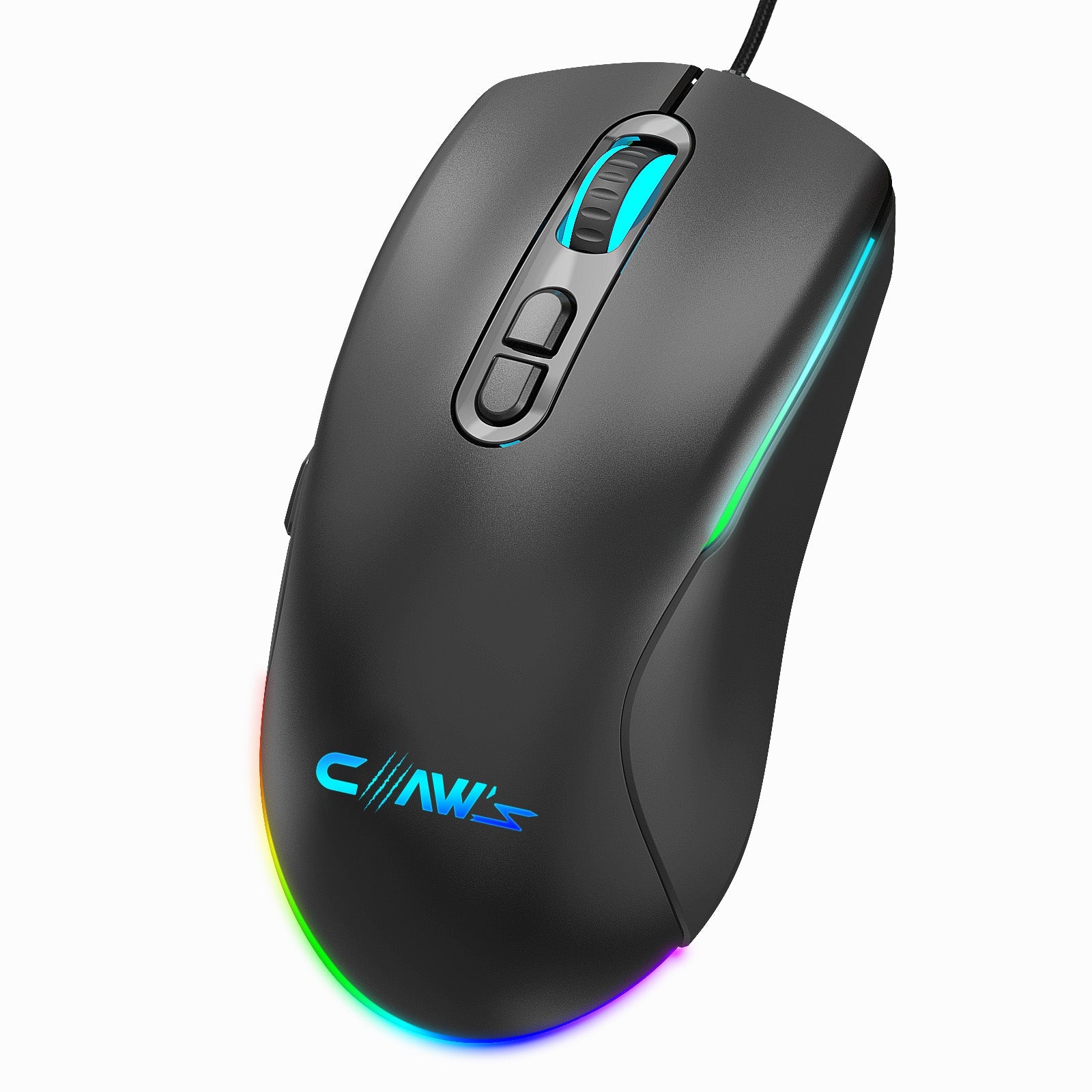 Claw's Titan X1 12800 Dpi Makrolu RGB Kablolu Gaming Mouse