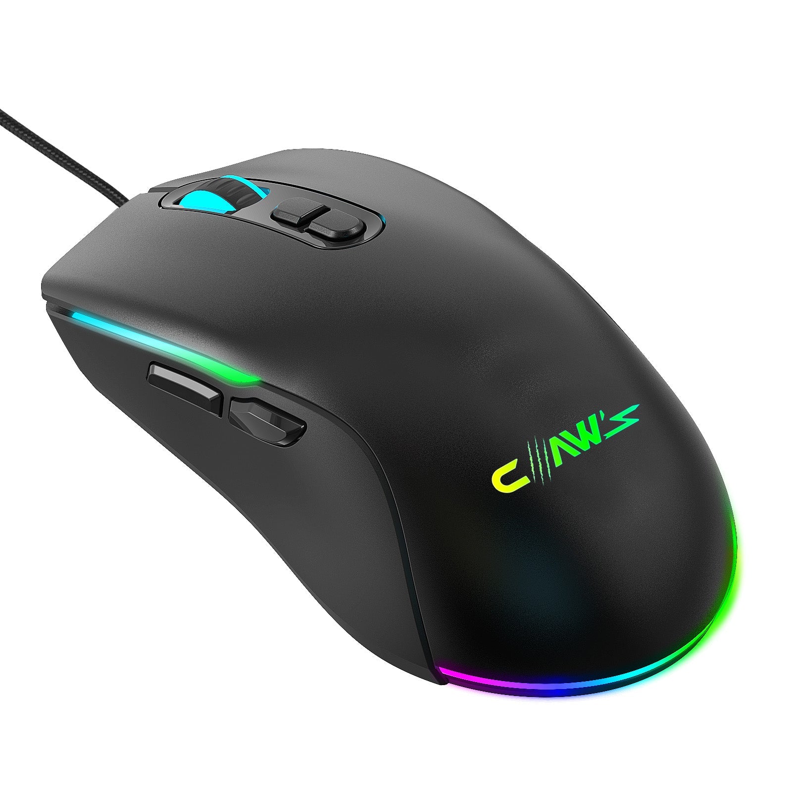 Claw's Titan X1 12800 Dpi Makrolu RGB Kablolu Gaming Mouse