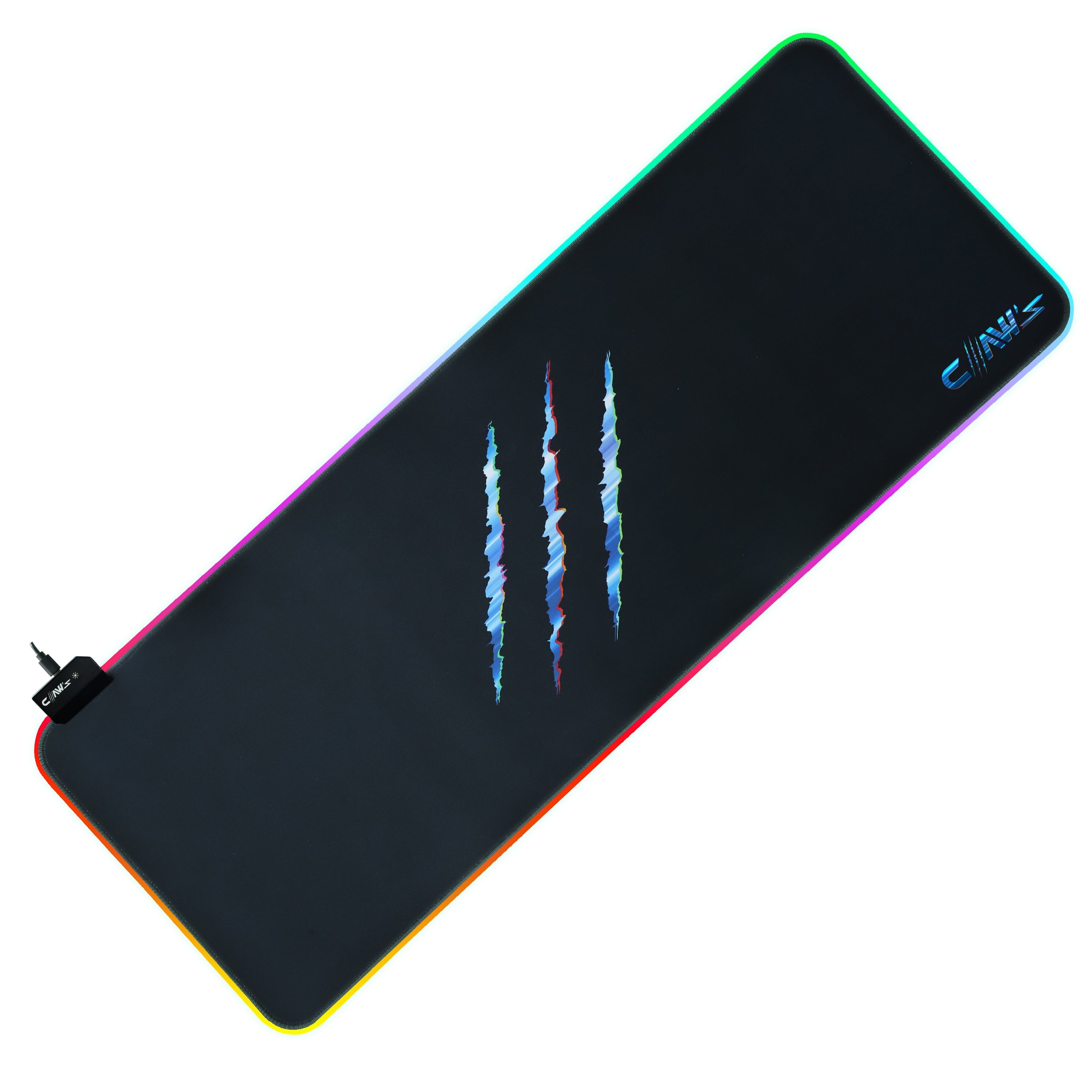 Claw's Raptor 80X30CM Mikrofiber Yüzeyli & Dikişli XL RGB Mousepad