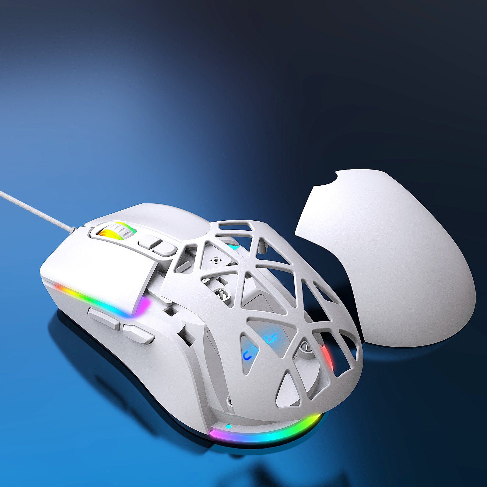 Claw's Nexus V1 12800 Dpi Makrolu RGB Kablolu Gaming Mouse