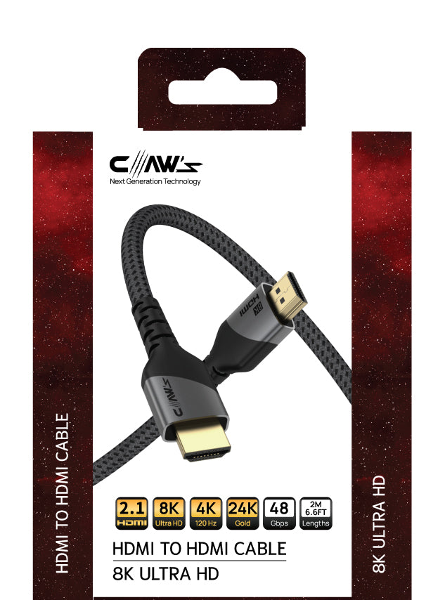 Claw's 8K HDMI v2.1 Premium HDMI Kablo